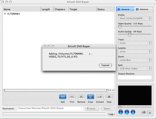 Xilisoft DVD Ripper per computer Mac