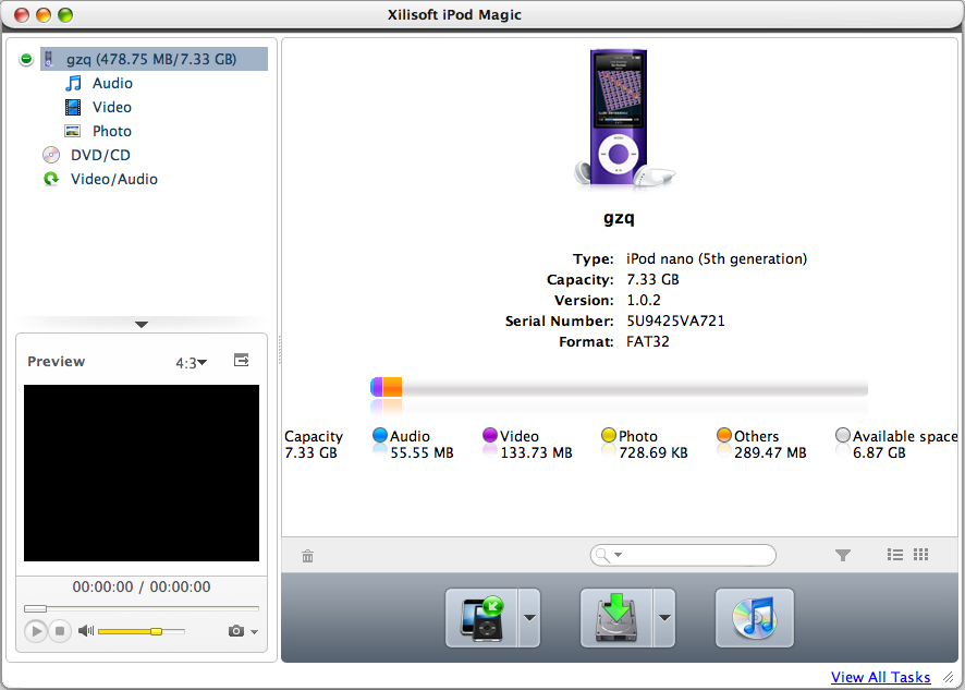 Xilisoft iPod Magic per Mac